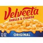 Velveeta Shells and Cheese Mac, Easy Dinner or Sides, Original Flavor, Real Cheese, 12 oz