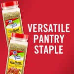 McCormick Italian Seasoning, 6.25 oz, Blend of Herbs for Pizza, Salad, Veggies, and More, Aromatic Flavor Enhancer