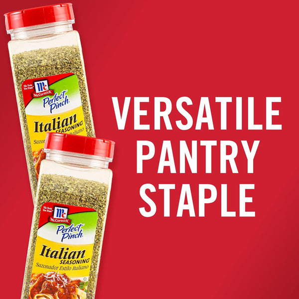 McCormick Italian Seasoning, 6.25 oz, Blend of Herbs for Pizza, Salad, Veggies, and More, Aromatic Flavor Enhancer