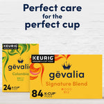 Gevalia Signature Blend Mild Light Roast K-Cup Coffee Pods, 84-count box