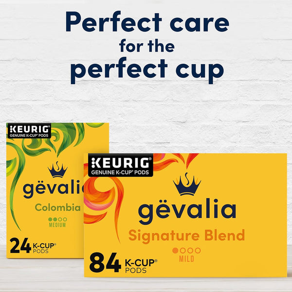 Gevalia Signature Blend Mild Light Roast K-Cup Coffee Pods, 84-count box