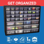 Akro-Mils 44-Drawer Plastic Storage Cabinet for Garage Organization and Classroom Essentials