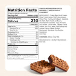 Myprotein Crispy Protein Wafers, 15g Protein, Box of 10, Chocolate