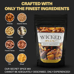 Wicked Mix Snack Mix with Mixed Nuts - Resealable Bag with Almonds, Cashews, Pretzels, Pecans