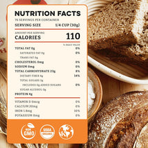 Sunrise Heritage Organic Whole Wheat Flour, 5 lbs, Red Hard Wheat, USDA Organic, No Bleaching, Easy Digestion