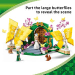 LEGO Wicked Glinda's Wedding Day Building Toy - Pretend Playset with 2 Minidolls, 2 Animal Toy Figures, & 2 Poseable Butterflies - Building Blocks for Kids, Ages 8+ - Gift for Girls & Boys - 75688