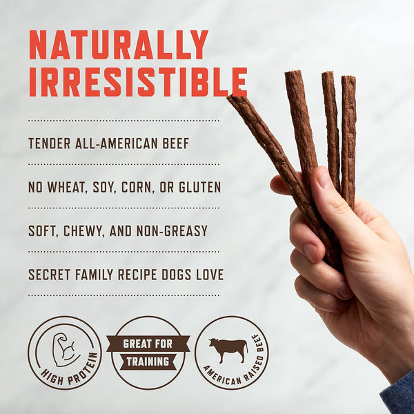 Rocco & Roxie Beef Jerky Dog 1 lb Made in USA
