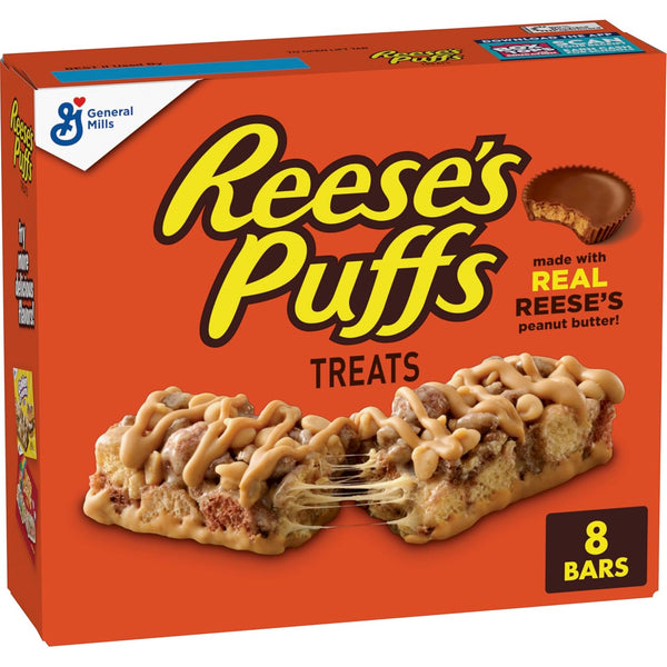 REESE'S Puffs Cereal Bars Value Pack 16 Ct 13.6 oz