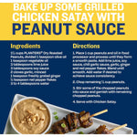 Planters unsalted dry roasted peanuts, 35 ounce, USA-grown and harvested