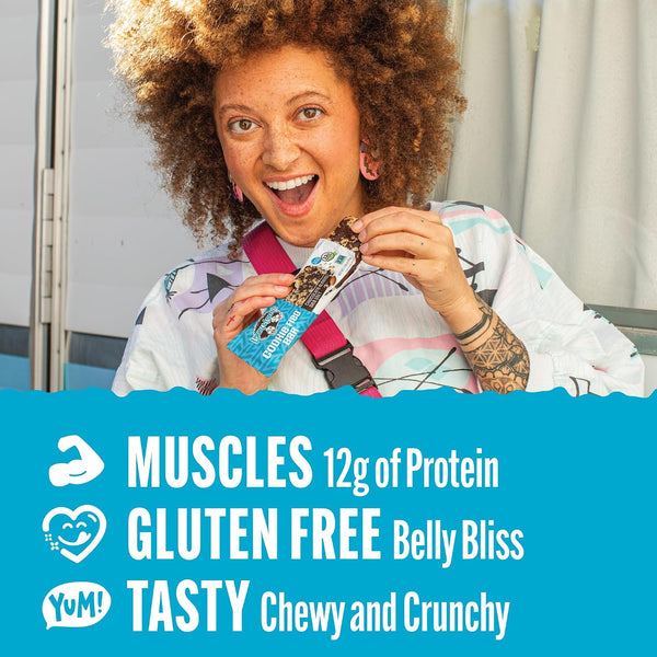 Lenny & Larry's Cookie-fied Protein Bars - 9x45g - 12g Plant Protein & 5g Fiber - Gluten-Free & Vegan