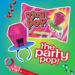 Ring Pop Individually Wrapped 10 Count Assorted Flavors Lollipop Suckers in Fun Candy Variety Pack