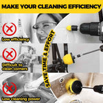 Holikme 6Pack Drill Brush Power Scrubber Cleaning Brush Extended Long Attachment Set