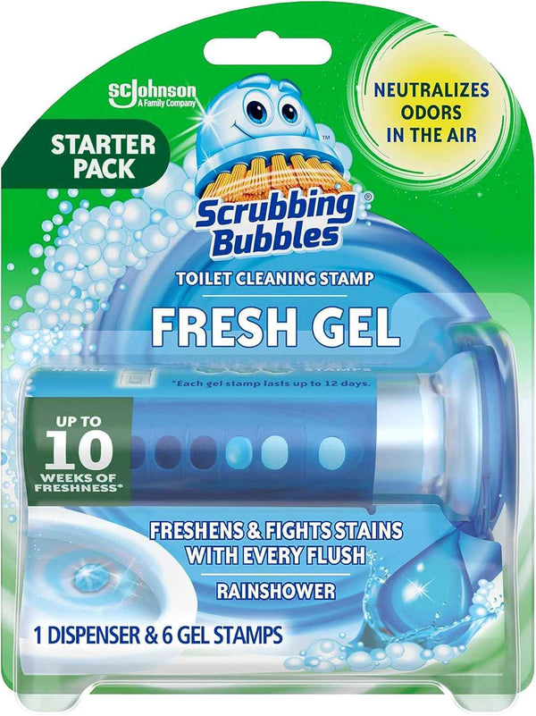 scrubbing-bubbles-fresh-gel-toilet-bowl-cleaning-stamps-rainshower-scent-6-pack-for-busy-households