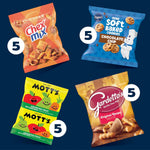General Mills Snack Variety Pack with Chex Mix, Mott's, Gardetto's, and Pillsbury Cookies