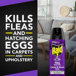 Raid Flea Killer Carpet & Room Spray, Kills hatching eggs for up to 4 months, 16 Oz