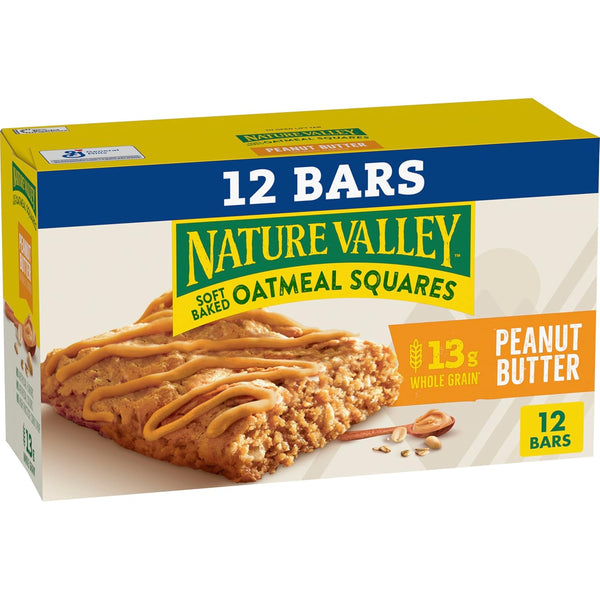 Nature Valley Soft Baked Oatmeal Squares, Cinnamon Brown Sugar, 20 Bars, 24.8 oz