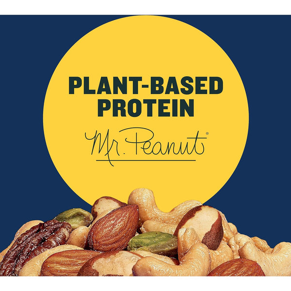 PLANTERS Deluxe Salted Mixed Nuts, 34oz Container