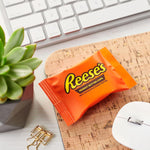 REESE'S Milk Chocolate Snack Size Peanut Butter Cups, 25 Pieces, 13.75 oz