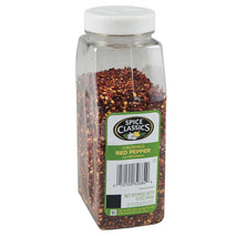 Spice Classics Crushed Red Pepper, 12 oz - Dried and Crushed Red Chili Pepper Flakes for Pizza, Chowder, Seafood, Pasta