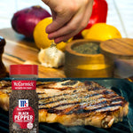 McCormick Coarse Ground Non GMO Black Pepper, Hand-Harvested, 3.12 oz