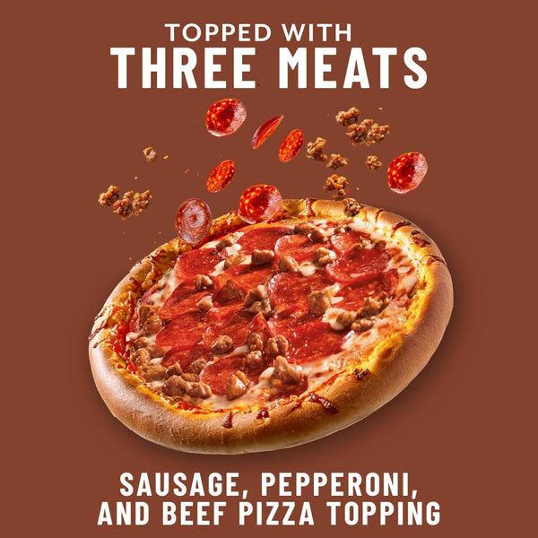 Digiorno Frozen Pizza, Rising Crust, Three Meat Pizza, Family Dinner