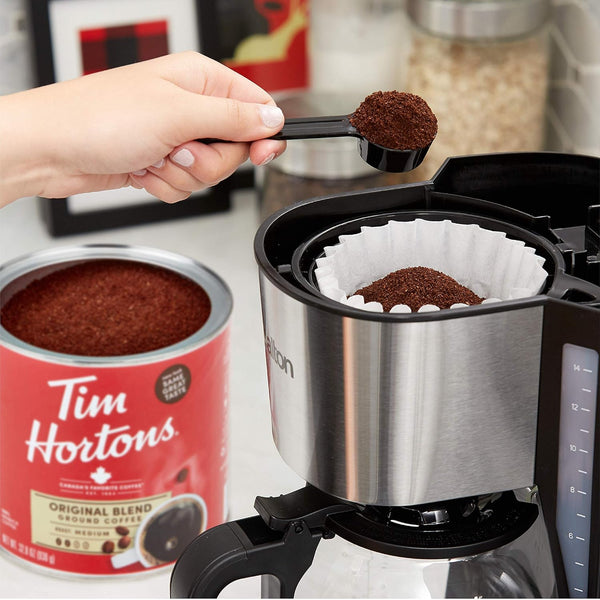 Tim Hortons Original Blend, Medium Roast Ground Coffee, 48 Oz Canister