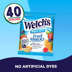 Welch's Fruit Snacks, Mixed Fruit, 40-count, 0.8 oz individual bags