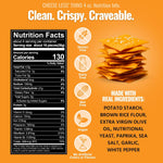 Every Body Eat Gluten Free Crackers, Cheese-Less – Healthy Snacks, Vegan Cheddar Style Crackers, Dairy Free, Seed Oil Free Snack Crackers (Pack of 2), 4 oz Bags
