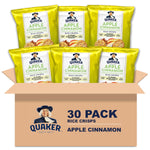 Quaker Rice Crisps, Gluten Free, 3 Flavor Sweet Variety Mix, 30 Count
