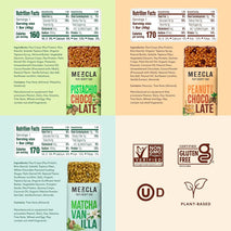 Mezcla Puff-Crispy Plant Based Protein Bars Variety Pack