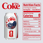 Diet Coke Soda Soft Drinks, 12 fl oz Fridge Pack Cans, 12 Pack - Cola Flavored Diet Soda Soft Drinks