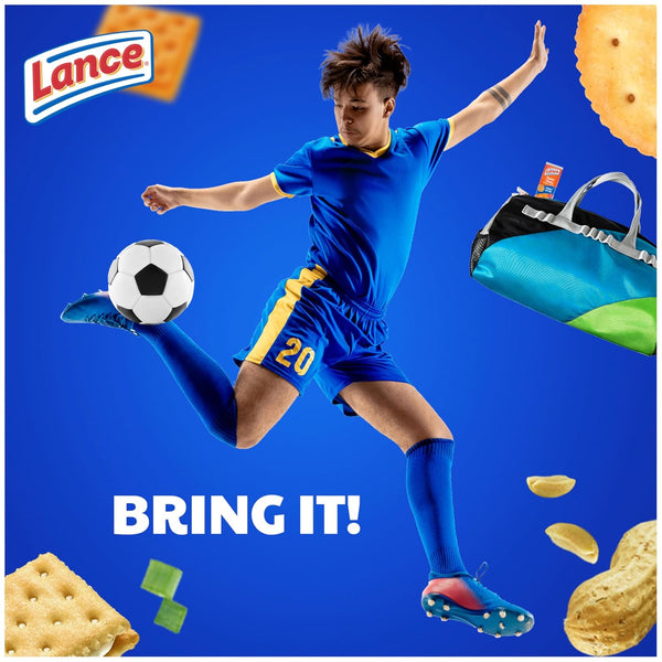 Lance Sandwich Crackers Variety Pack 20 Individually Wrapped Packs