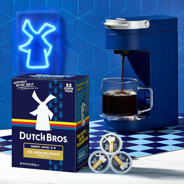 Dutch Bros OG Medium Roast Single Serve Coffee Pods for Keurig K-Cup Brewers
