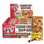 Lenny & Larry's Cookie-fied BIG BAR - Chocolate Chip Cookie Dough Vegan Protein Bars