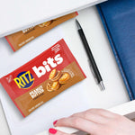 RITZ Bits Peanut Butter and Cheese Sandwich Crackers Variety Pack, 20 Snack Packs