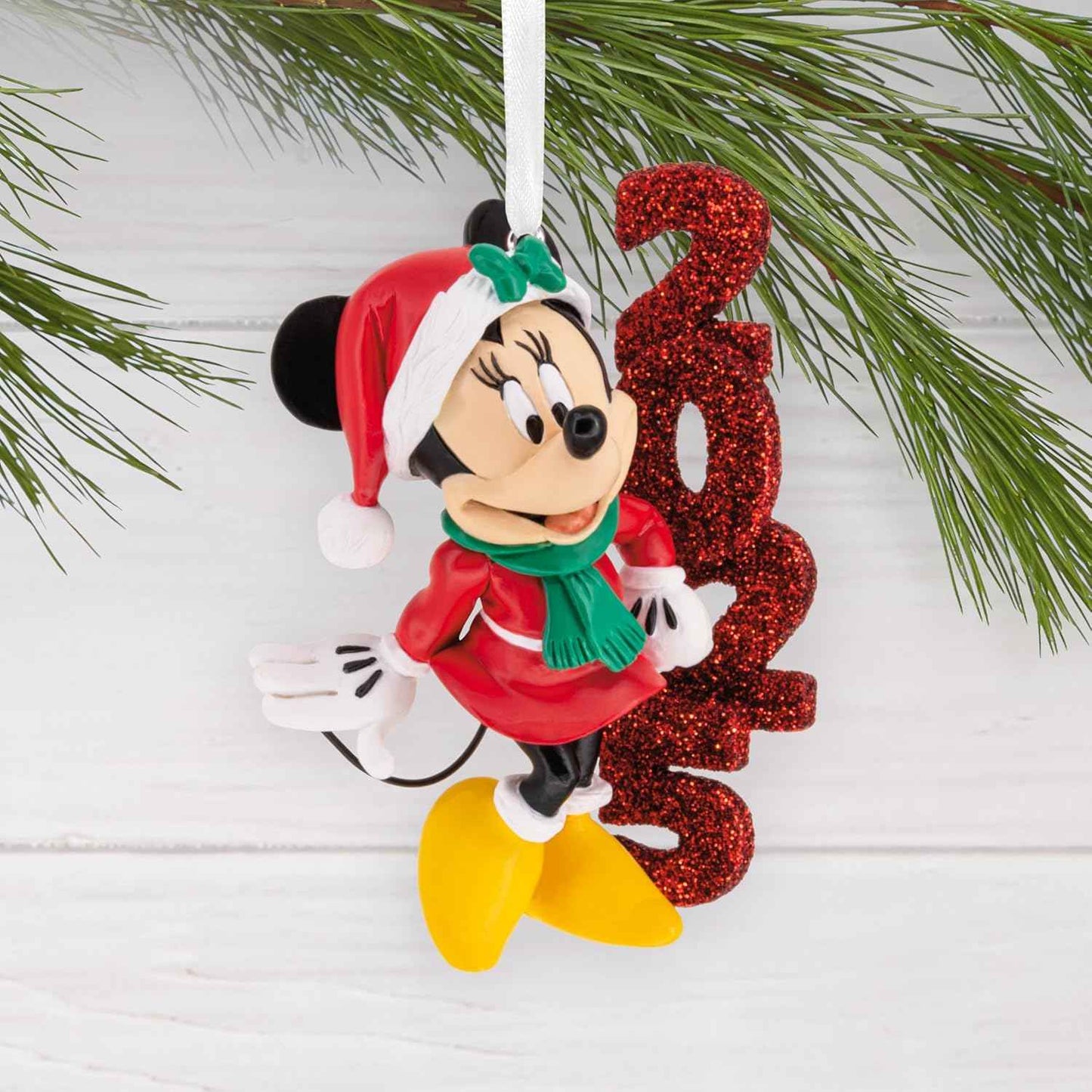 Hallmark Disney Minnie Mouse 2025 Christmas Ornament, Gifts for Disney Fans