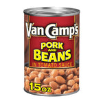 Van Camp's Pork and Beans - Classic Canned Beans in Tomato Sauce, 15 oz