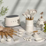 Umite Chef 33 Pcs Non-Stick Silicone Cooking Utensils Set with Holder, Wooden Handle, Silicone Kitchen Gadgets Utensil Set