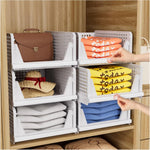 5 pack closet organizers storage box for wardrobe cupboard kitchen bathroom office