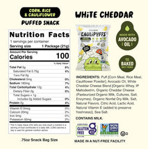 Gluten Free Cauliflower Puffed Snack Variety Pack
