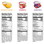 Happy Baby Organics Yogis Freeze-Dried Yogurt & Fruit Snacks Variety Pack