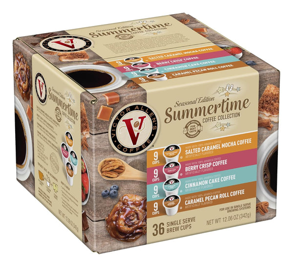 Victor Allen's Coffee Variety Pack, 96 Count, Single Serve Coffee Pods for Keurig K-Cup Brewers