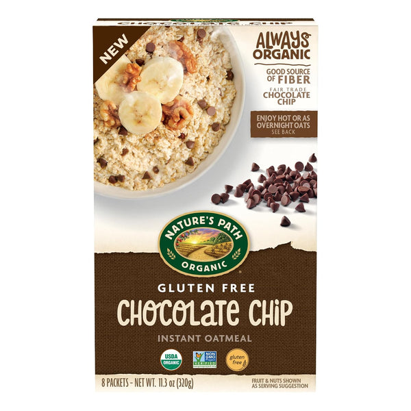Nature's Path Organic Brown Sugar Maple Instant Oatmeal, 11.3 oz (Pack of 6), Gluten Free, Non-GMO