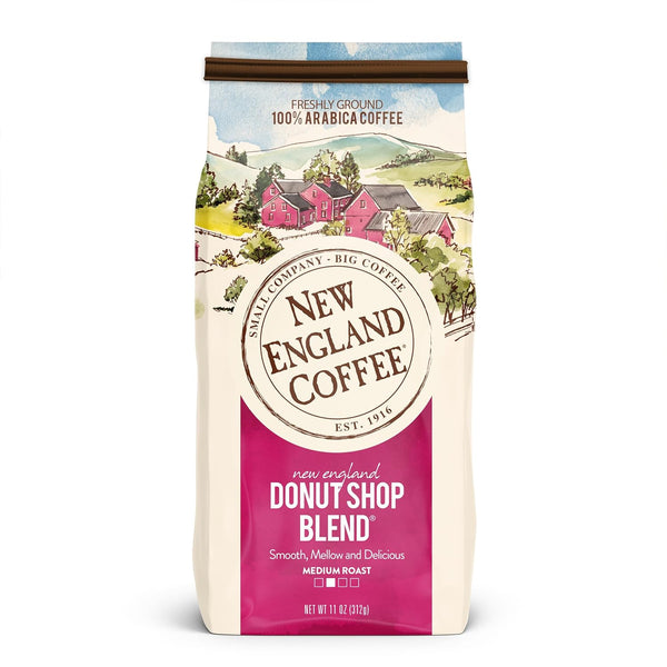 New England Coffee Blueberry Cobbler Medium Roast Ground Coffee, 11oz Bag