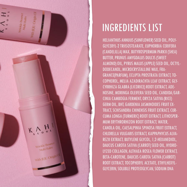 Kahi Pdrn Collagen Wrinkle Stick Korean Skin Care Hydrating Lip Balm Eye Cream Neck Cream
