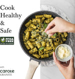 CAROTE 8-Inch Classic Granite Nonstick Frying Pan Skillet, PFOA Free, Induction Compatible