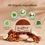 Organic Coconut Almond Plant Based Protein Bars Pack of 12