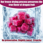 Freeze Dried Dragon Fruit Pieces, 7oz, 100% Natural, Gluten-Free, Vegan