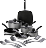 Tramontina Primaware 15-Piece Non Stick Cookware Set with Lids and Utensils
