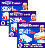 Mr. Clean Magic Eraser Sponge, All Purpose Cleaner, Long Lasting Cleaning Scrubber, Wall Cleaner, Sneaker Cleaner, Oven Cleaner, Kitchen, Bathroom, Shower Cleaning Supplies, Ultra Thick, 5ct